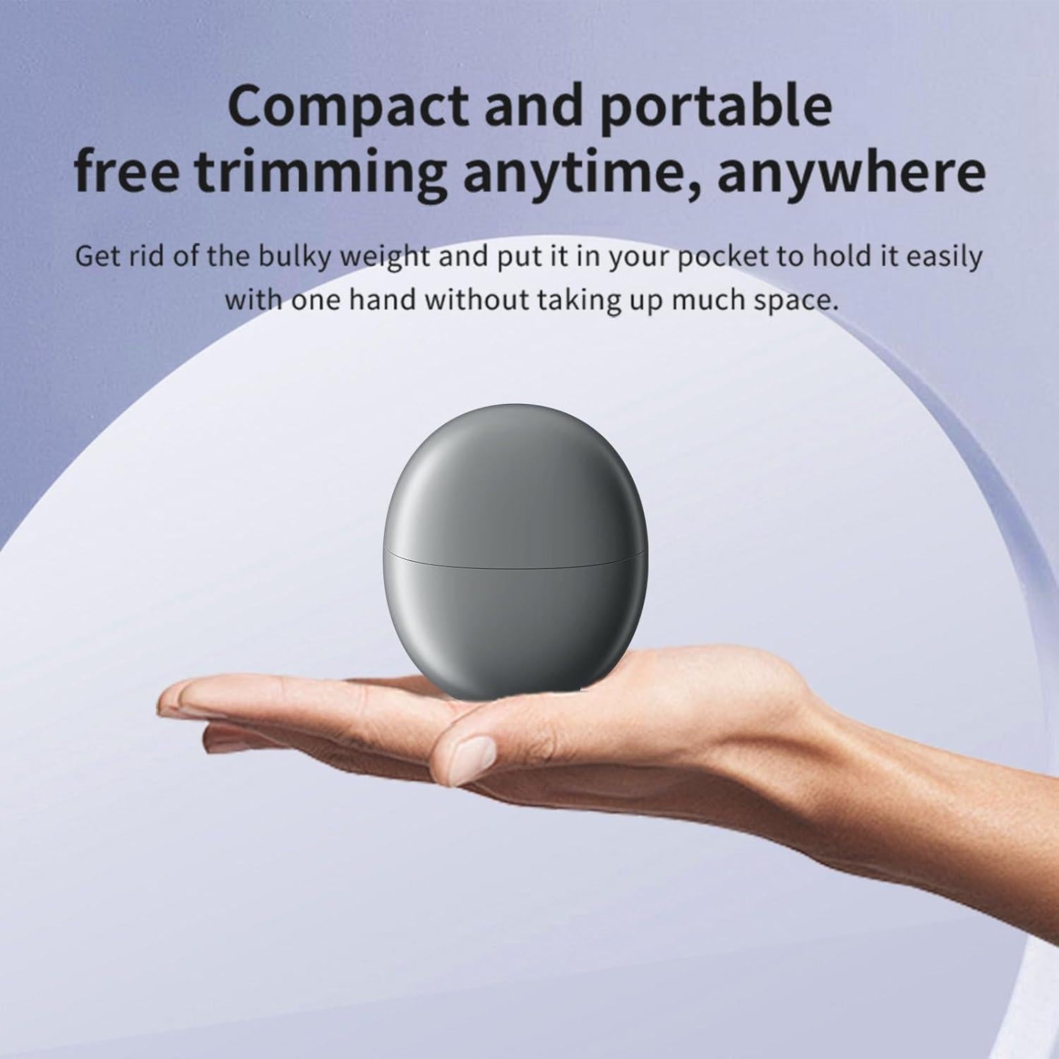 Cortador de Uñas Eléctrico Toxicólogo m7 Recargable USB con Luz LED