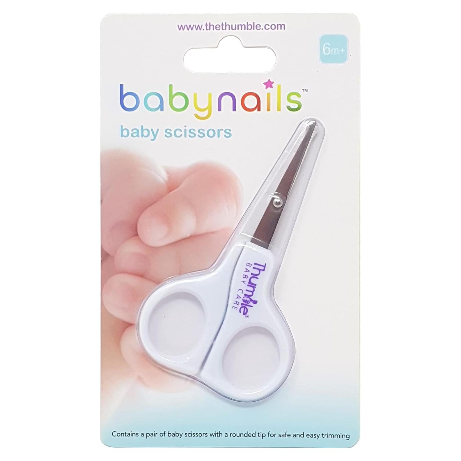 Tijeras para Bebés Thumble Baby Nails con Punta Redondeada