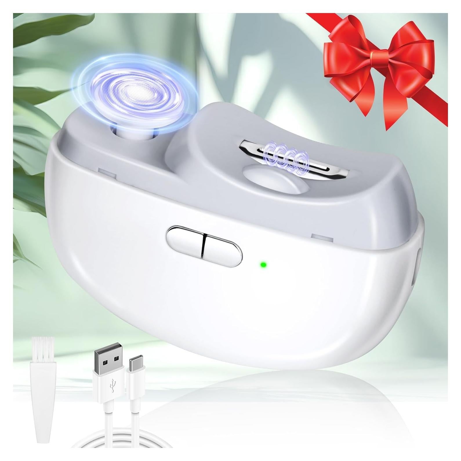 Cortador de Uñas Eléctrico LOQOMI 2 en 1 para Bebés y Adultos