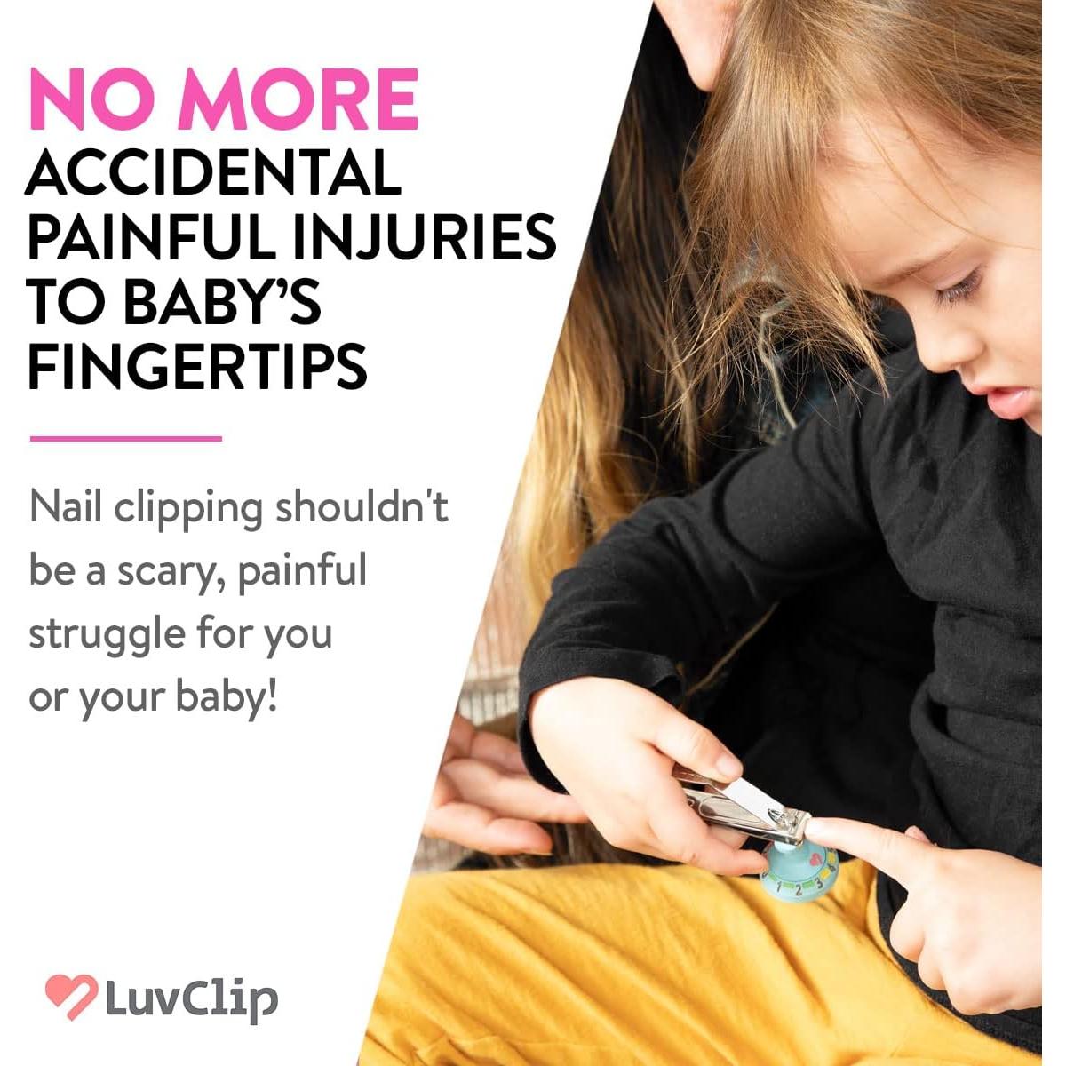 Cortauñas Ajustable LuvClip para Bebés - Seguro y Eficaz