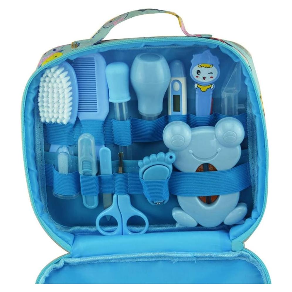 Kit de Aseo para Bebés ZELINYE 13 Piezas Rosa y Azul