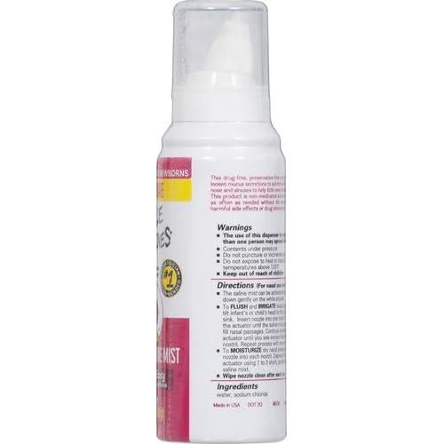 Rocío Nasal Salino Estéril Little Remedies 85 ml Bebés