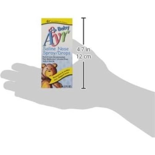 Gotas Salinas para Nariz Baby Ayr 30ml - Paquete de 1