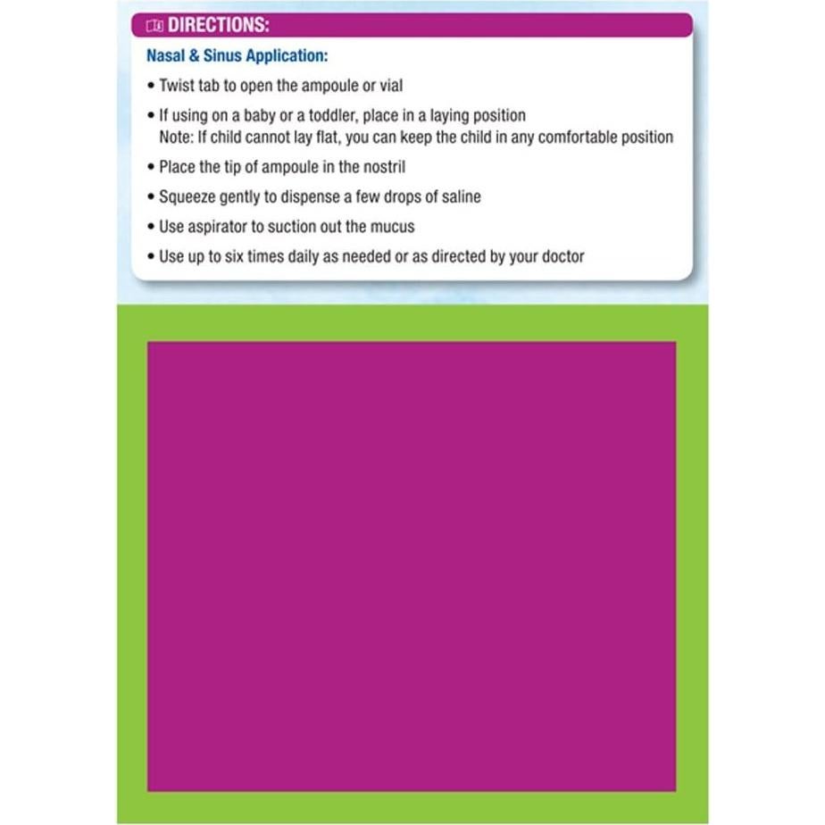 NeilMed Naspira Gotas Salinas Nasales 12 Ampollas 1 mL