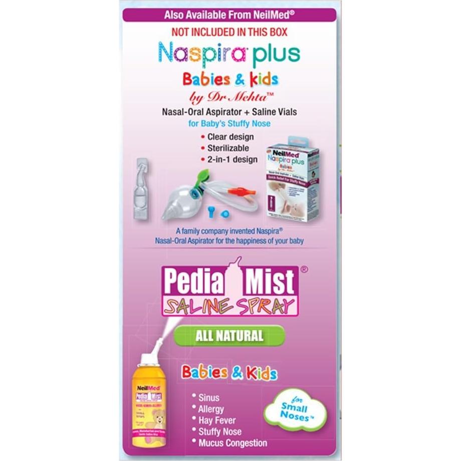 NeilMed Naspira Gotas Salinas Nasales 12 Ampollas 1 mL