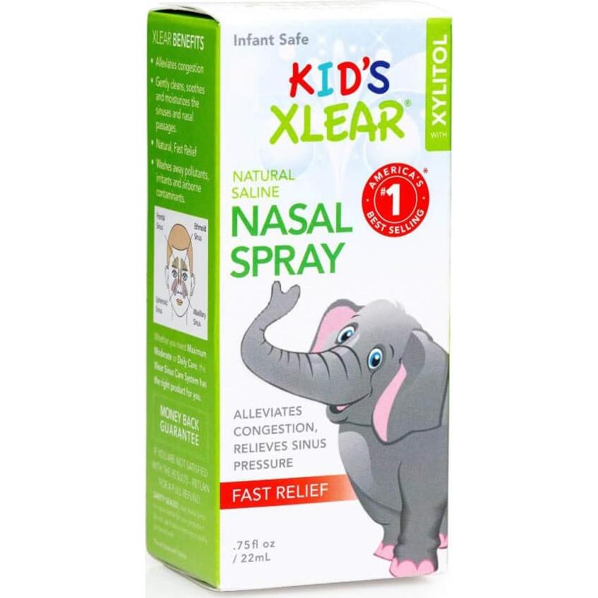 Spray Nasal Salino Natural Xlear para Niños 0.75 oz