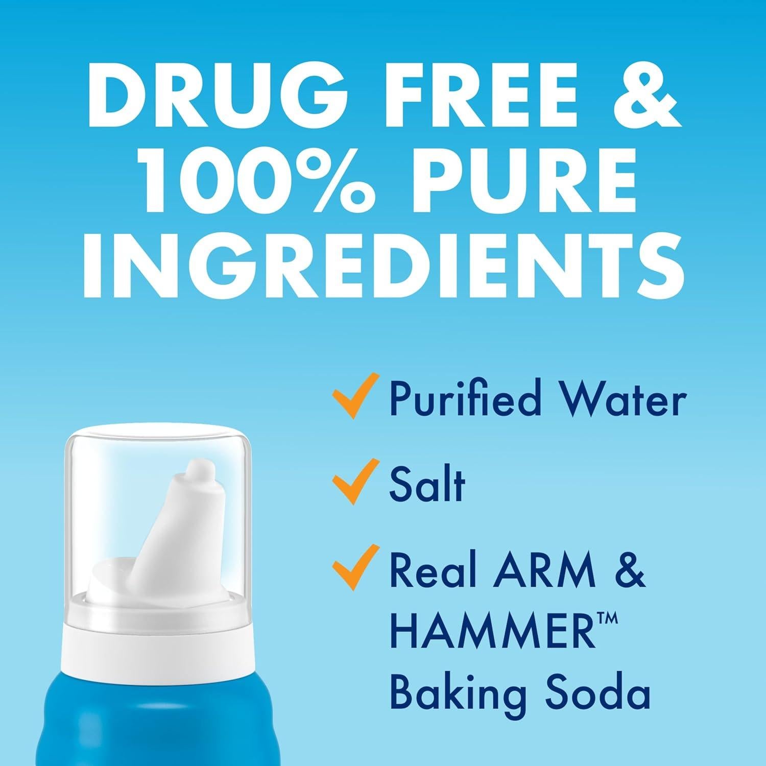 Spray Nasal Salino para Niños ARM & HAMMER Simply Saline 89 g