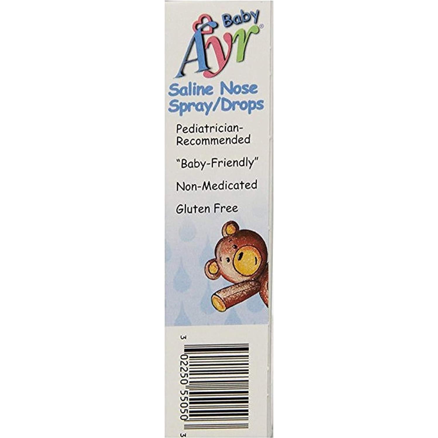 Spray Nasal Salino Baby Ayr 3 Botellas de 30 ml