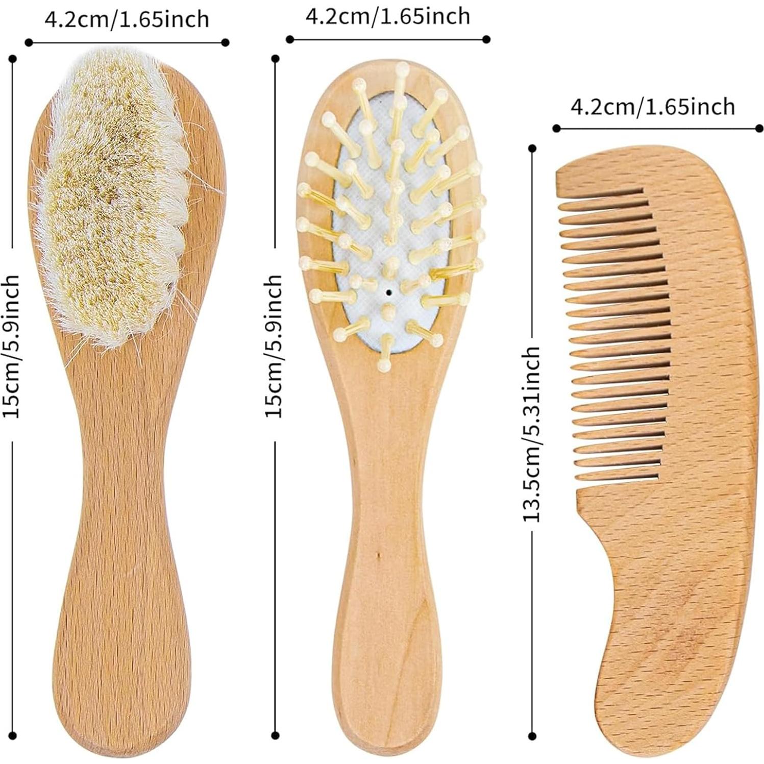 Juego de Cepillo y Peine Personalizado EDSG para Bebés