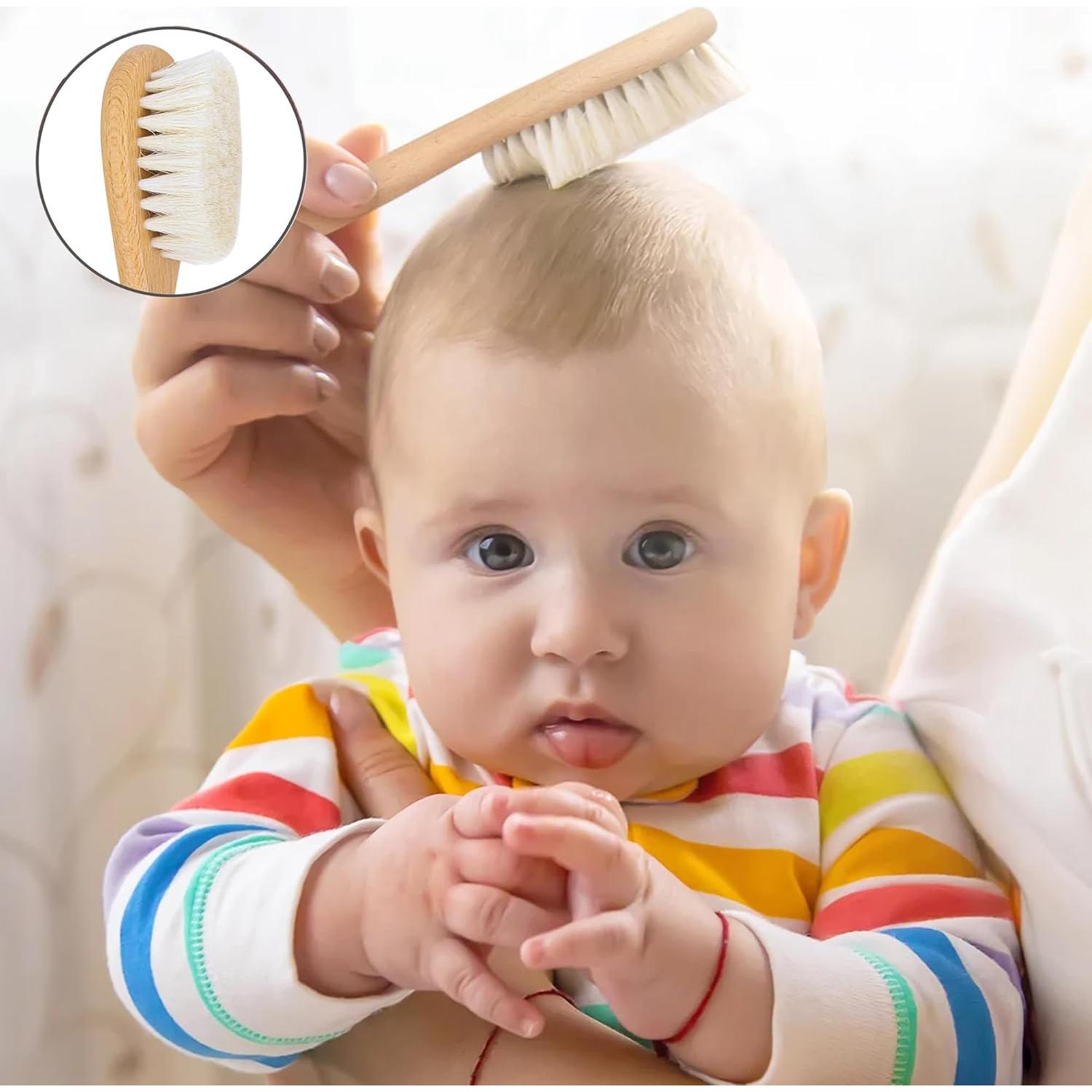 Juego de Cepillo y Peine Personalizado EDSG para Bebés