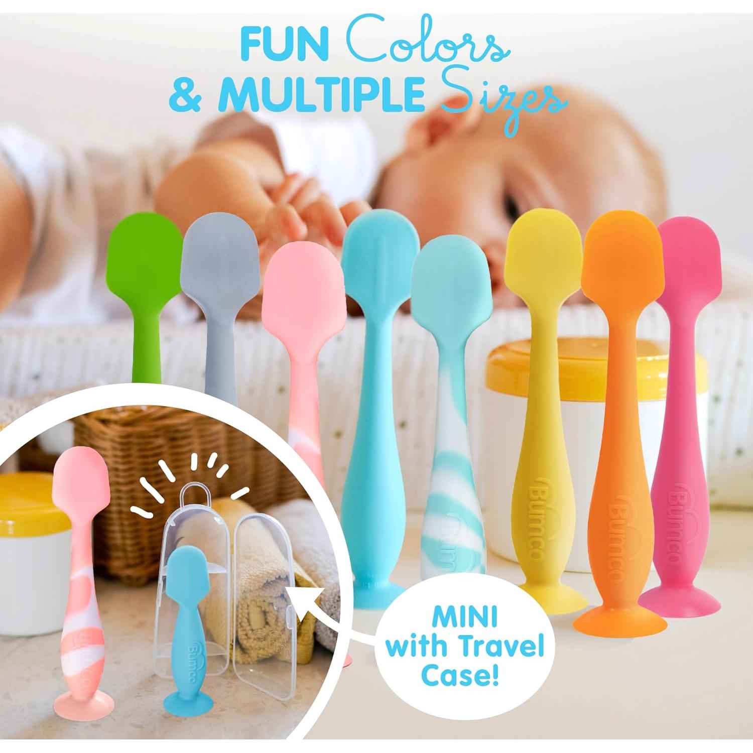 Espátula para Crema de Pañal Bumco - Silicona BPA Free Rosa