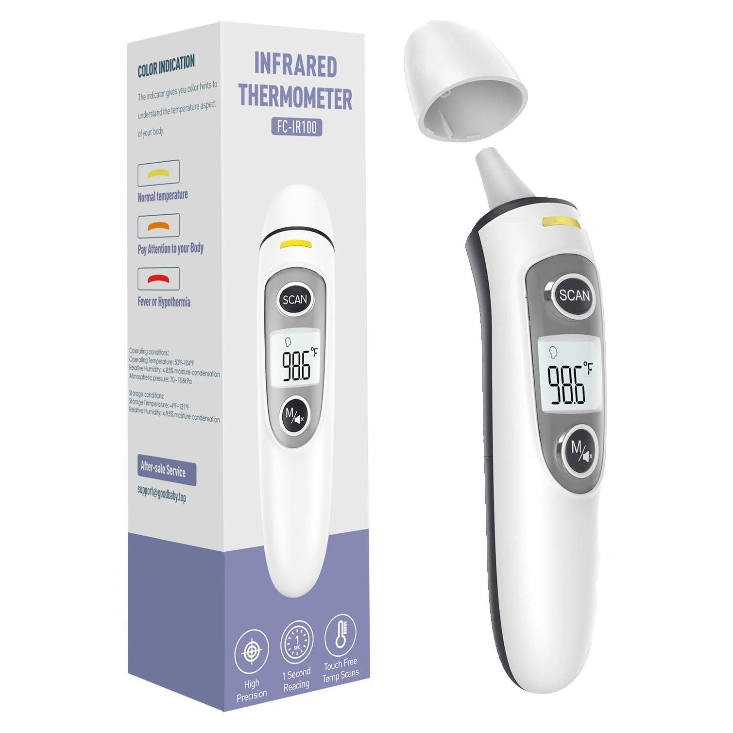 Termómetro Digital Infrarrojo GoodBaby FC-IR100 2 en 1