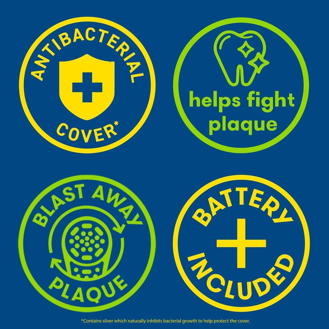 Cepillo de Dientes Eléctrico Baby Shark Firefly con Funda 3D