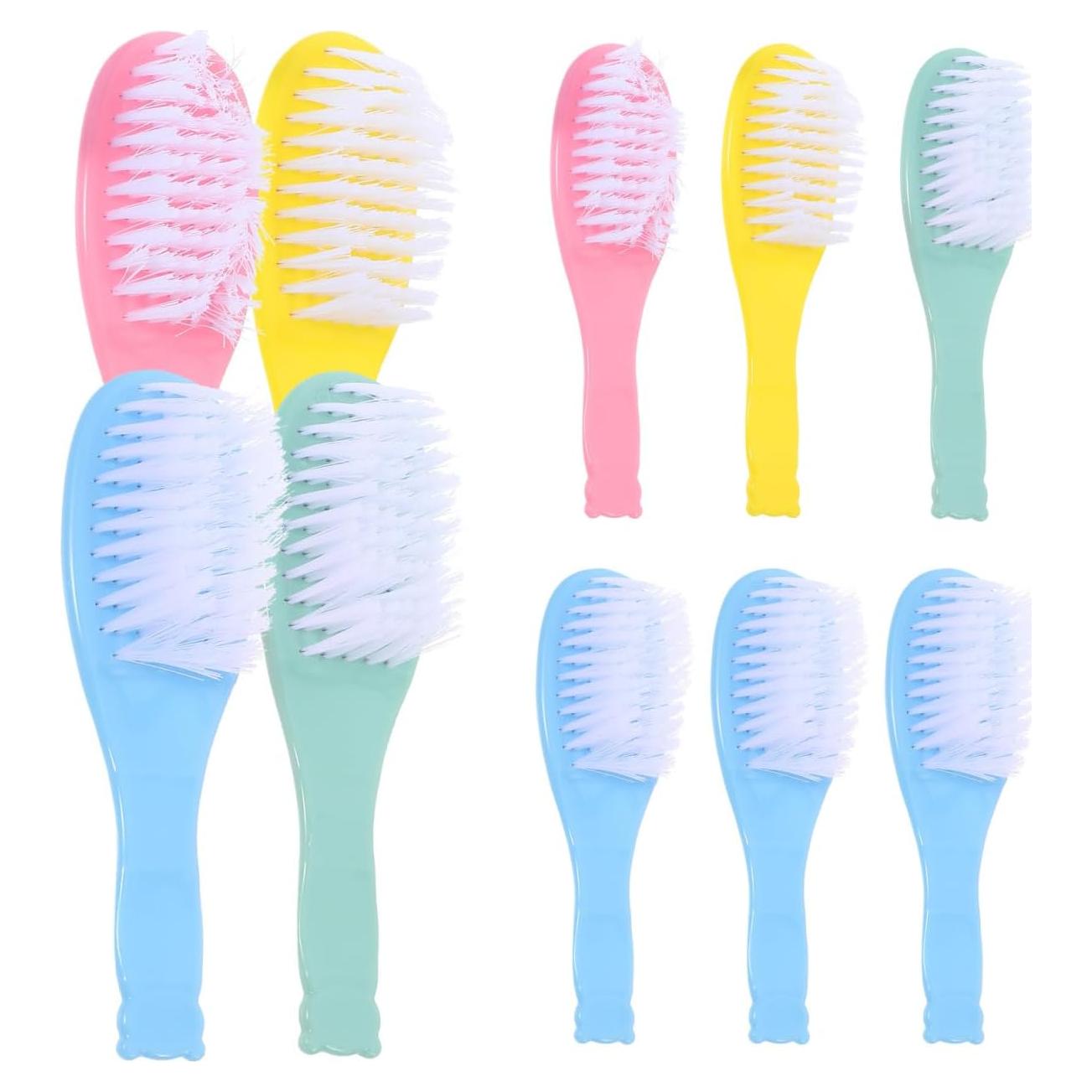 Juego de Cepillos para Bebés SAFIGLE - Cuidado Suave Cerda Natural