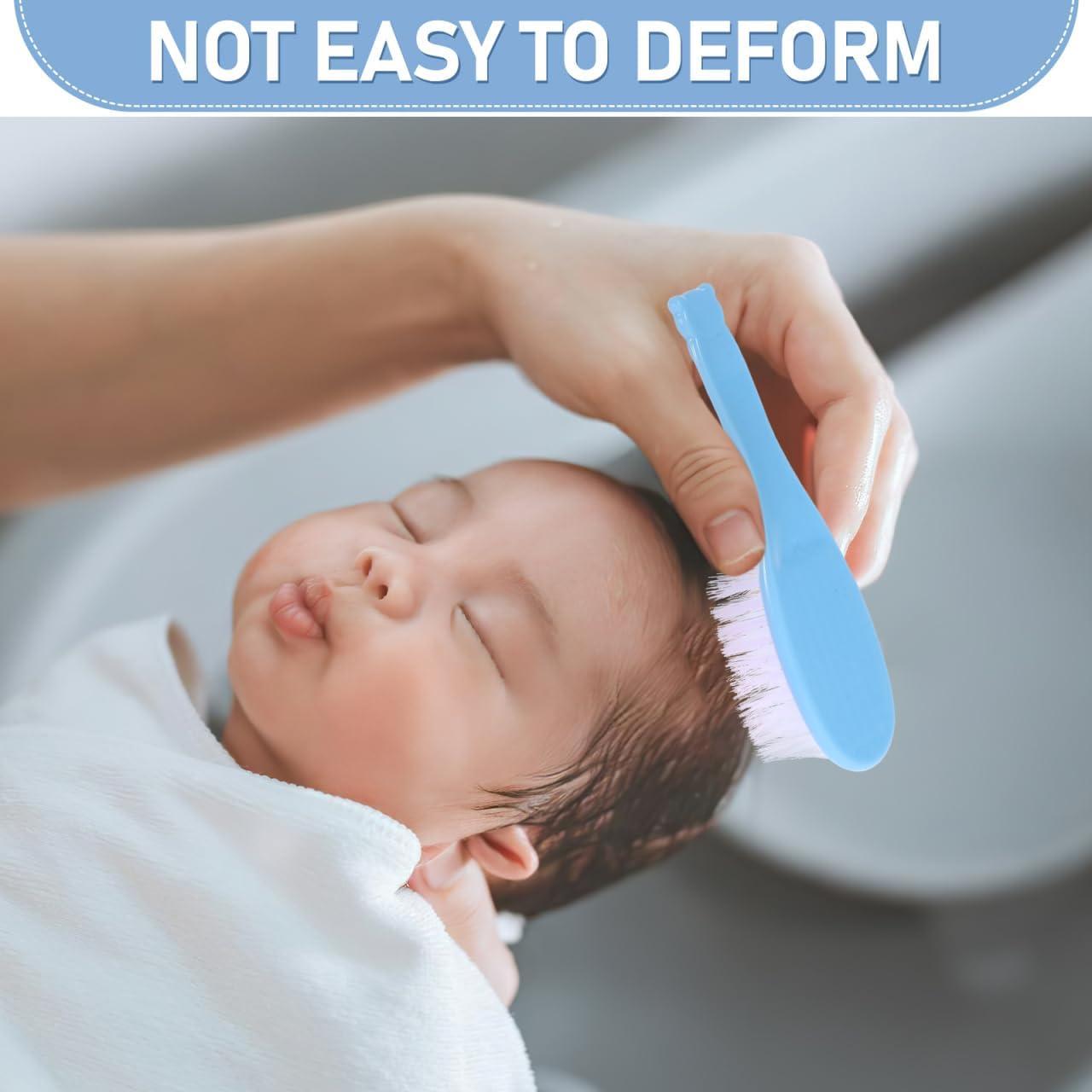 Juego de Cepillos para Bebés SAFIGLE - Cuidado Suave Cerda Natural