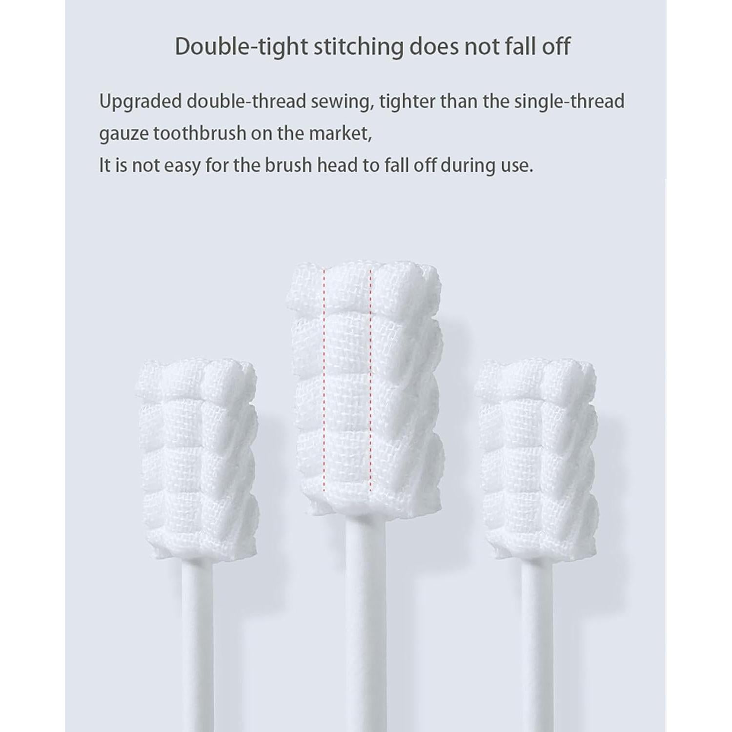 Limpiador Oral para Bebés YUDNLIB 48 Piezas Gasa Suave