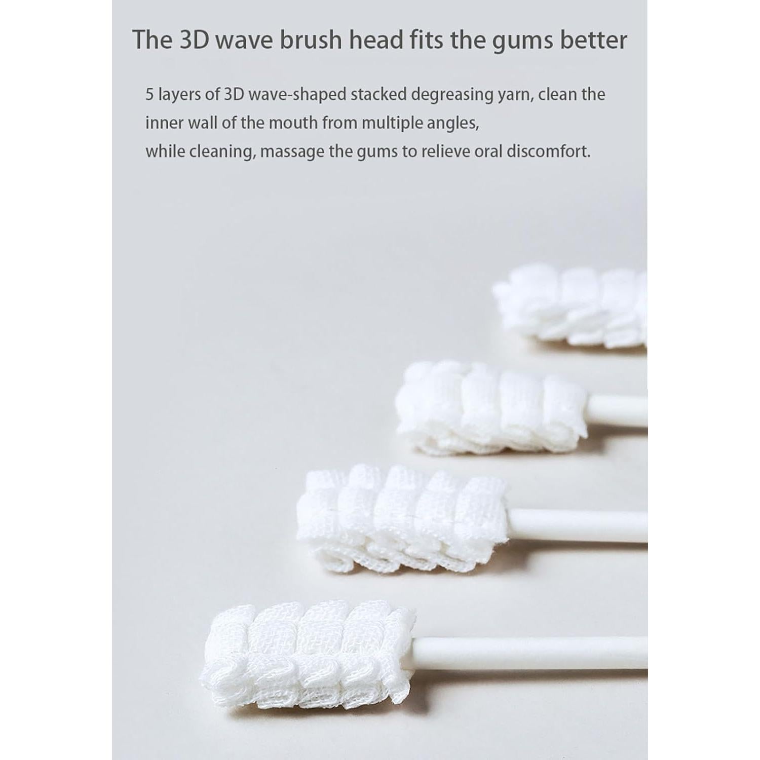 Limpiador Oral para Bebés YUDNLIB 48 Piezas Gasa Suave