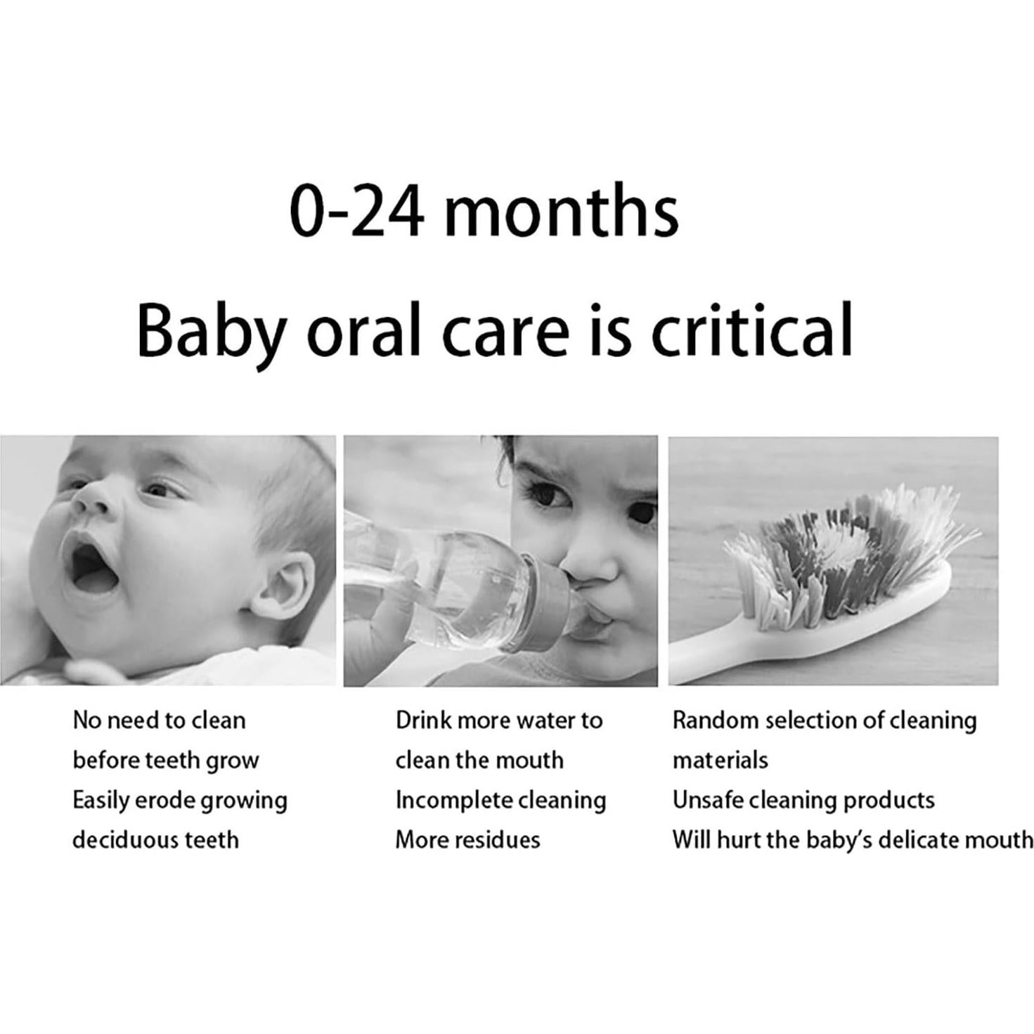 Limpiador Oral para Bebés YUDNLIB 48 Piezas Gasa Suave