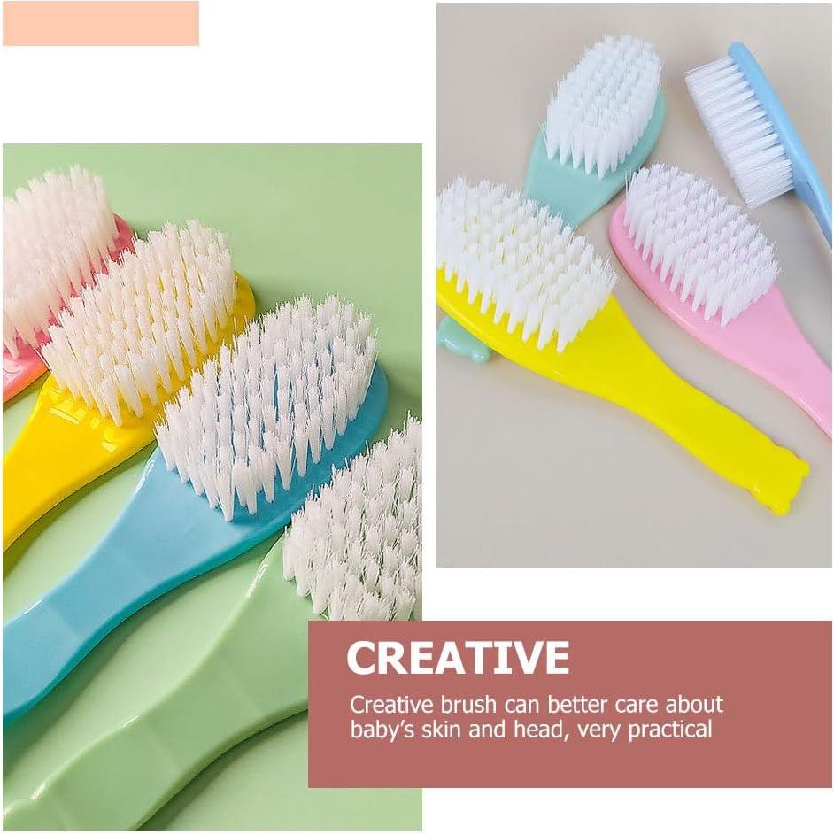 10 Cepillos para Bebé Beatifufu - Masaje Cuero Cabelludo 13.5cm