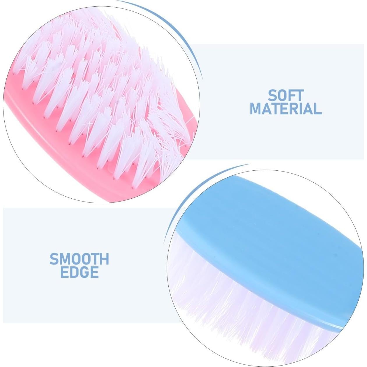 10 Cepillos para Bebé Beatifufu - Masaje Cuero Cabelludo 13.5cm