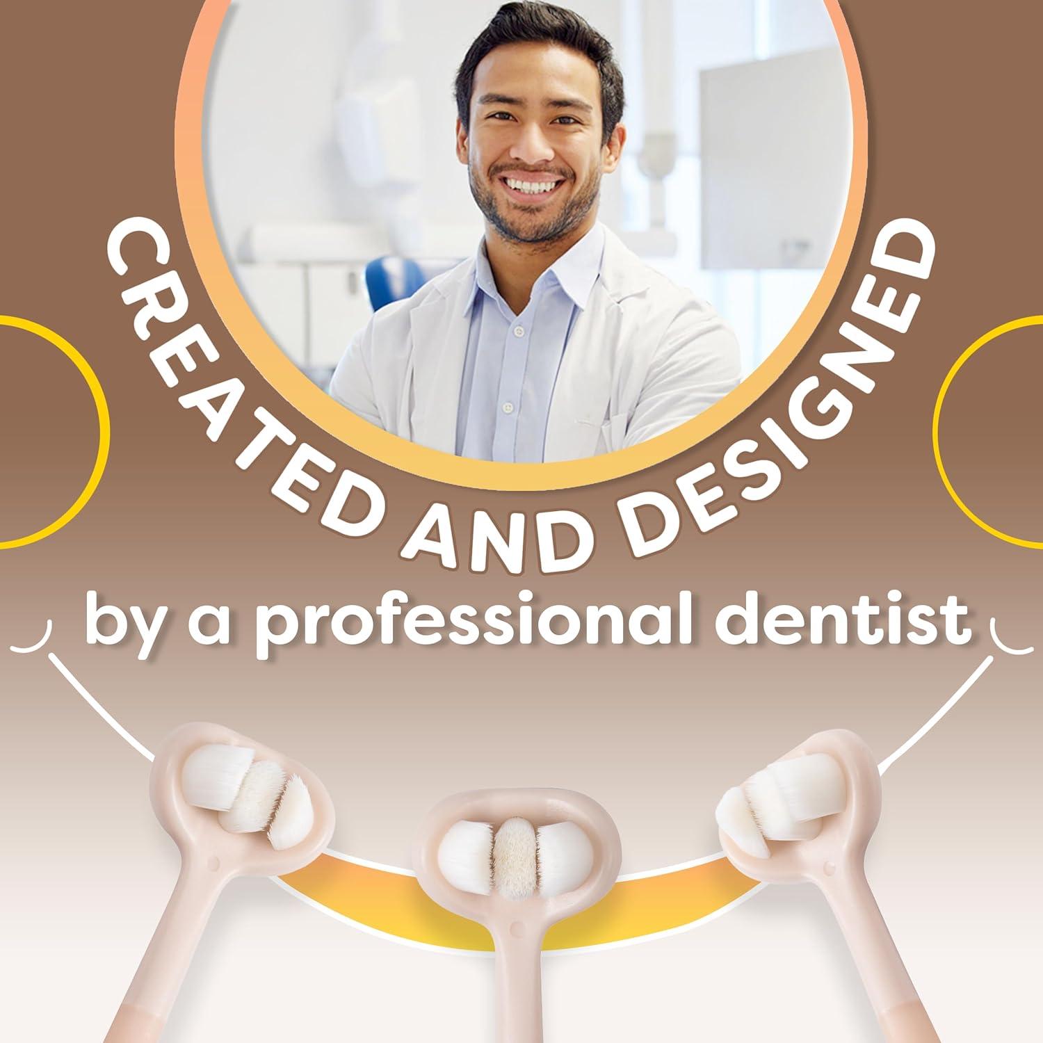 Cepillo de Dientes Trueocity para Bebés 6-12 Meses Cerdas Suaves