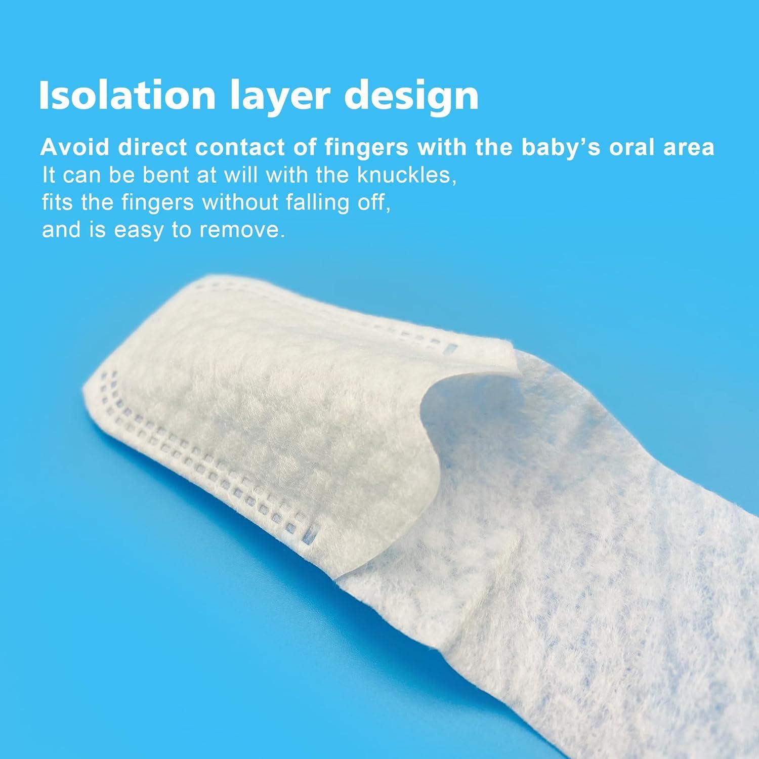 Limpiador Oral de Dedo BabyPearl 42 Unidades para Bebés