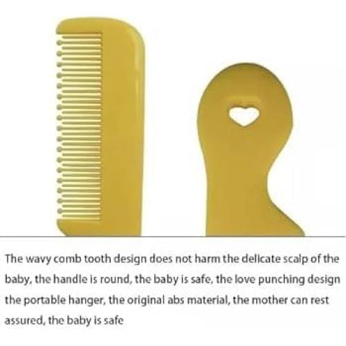 Juego de 4 Peines Redondos Coloridos Jizlan para Bebé