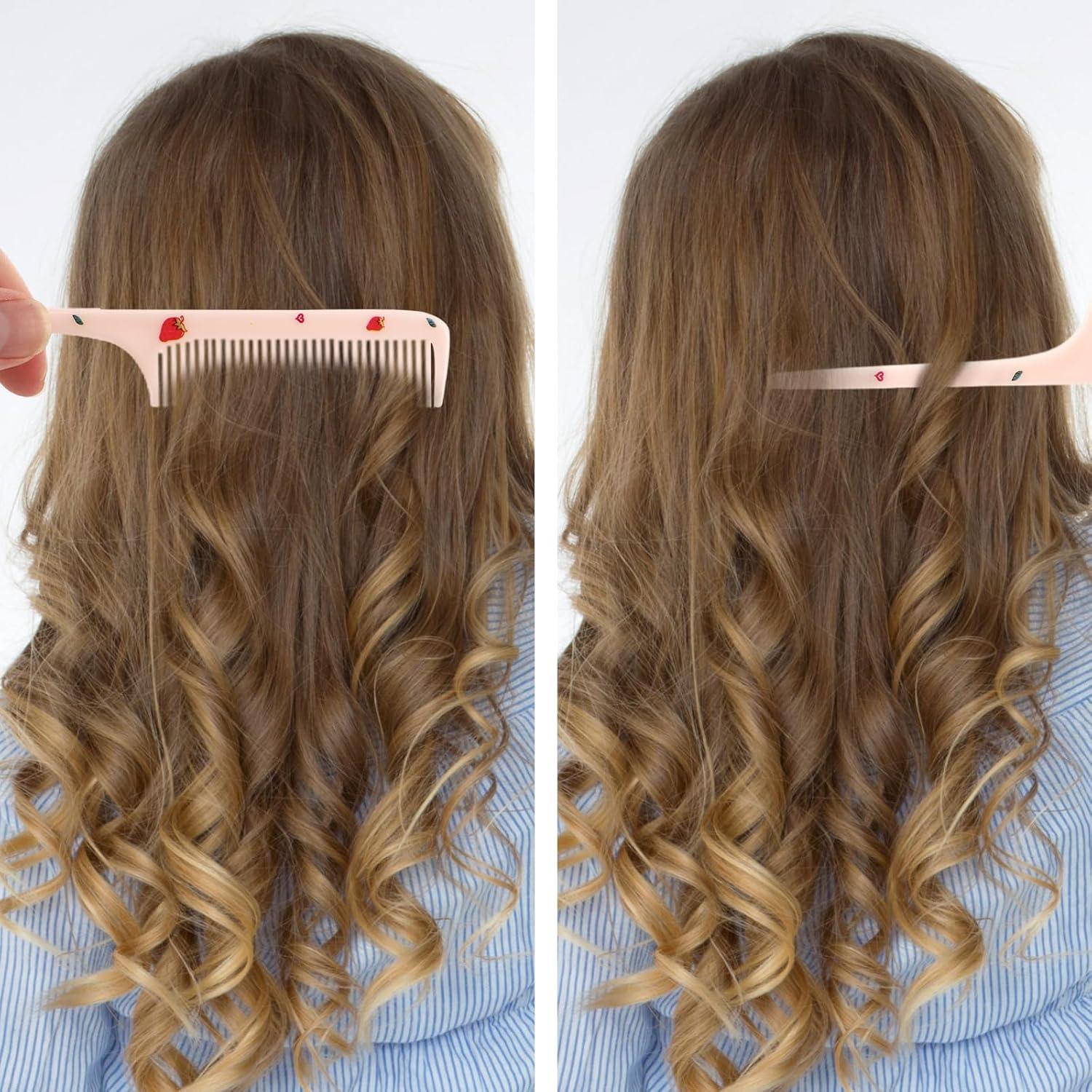 Set de 6 Peines para Niños Braxan - Colores Azul y Rosa