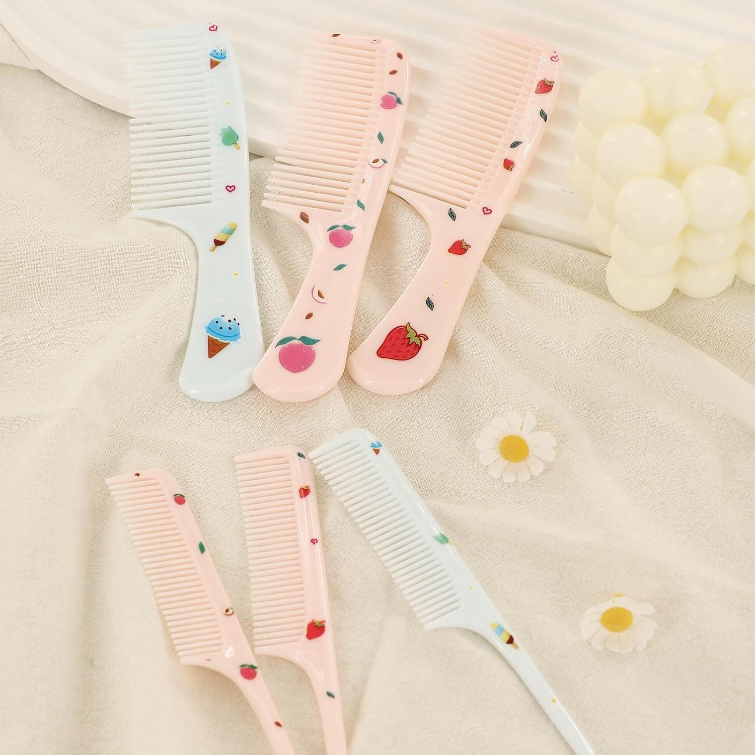 Set de 6 Peines para Niños Braxan - Colores Azul y Rosa