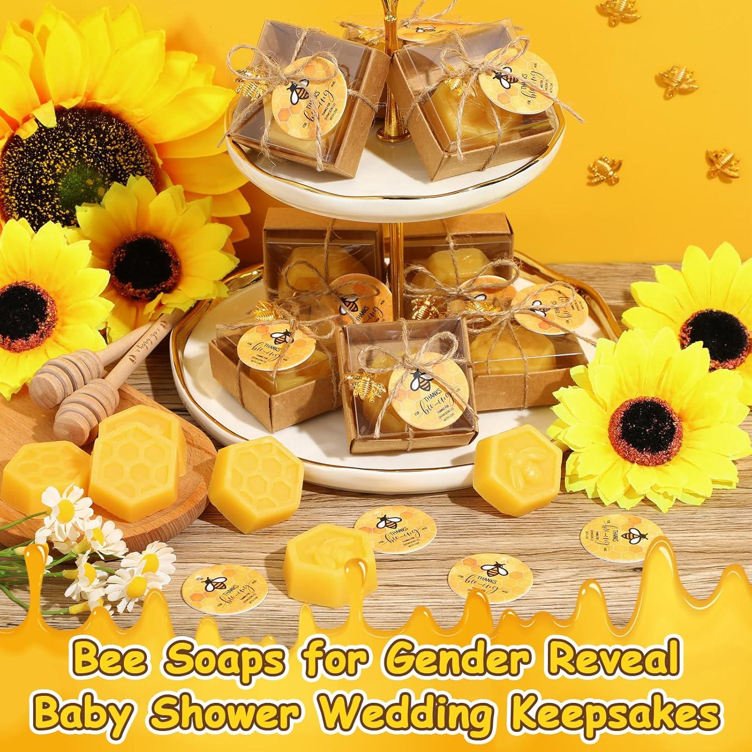 48 Jabones Aromatizados Abeja Panal Dimsile Baby Shower