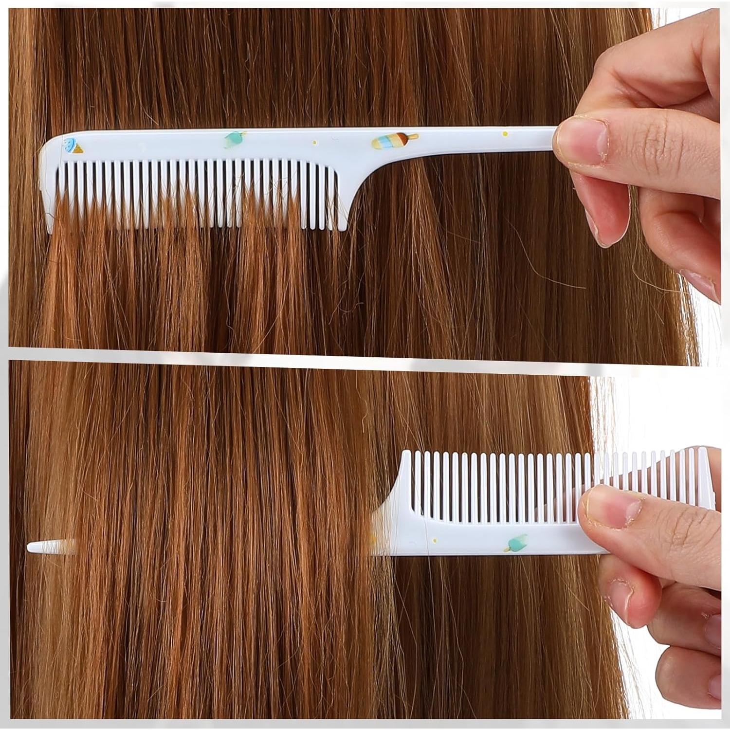 Juego de 2 Peines Mini Azul Xinjoduz para Todo Tipo de Cabello