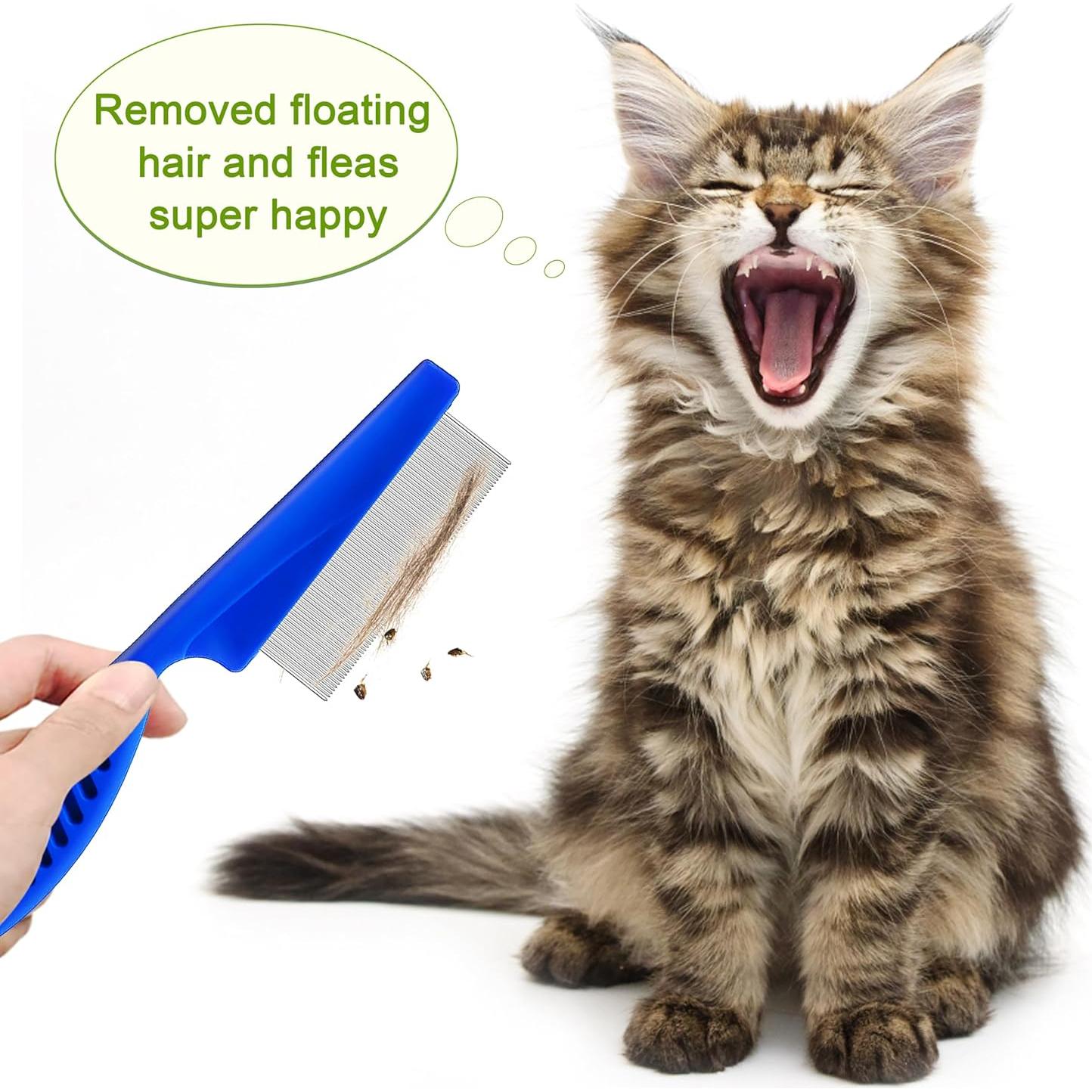 Paquete de 5 Peines para Pulgas y Piojos Jigfew - Acero Inoxidable