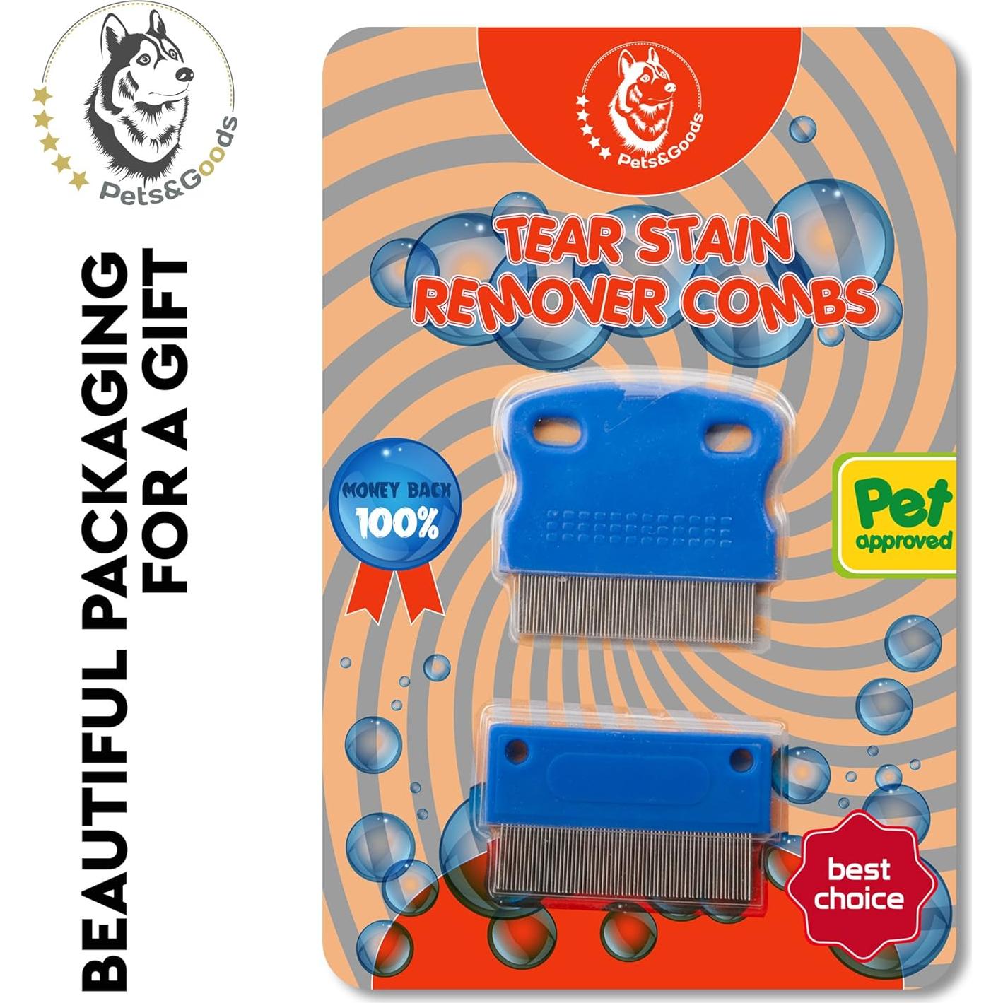 Peine Acicalador para Perros y Gatos Pets&Goods - Set de 2