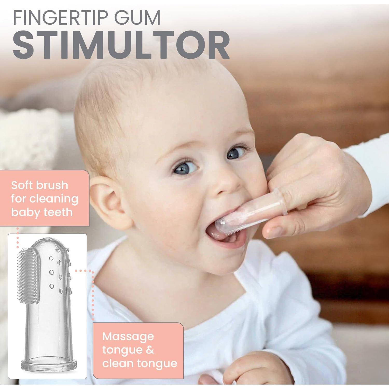 Kit de Aseo para Bebés Lulyboo 14 Piezas con Bolsa de Viaje