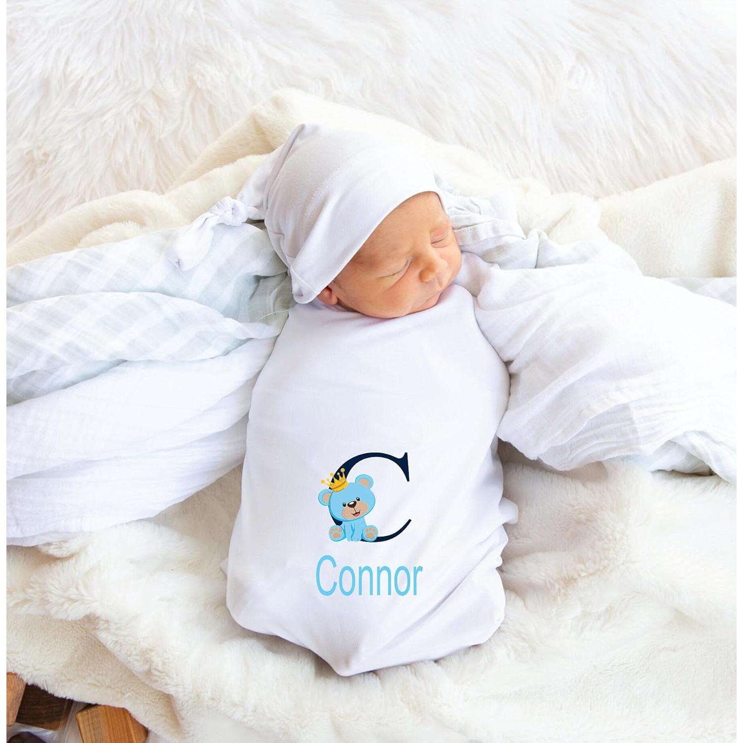 Set de Cepillo y Peine Personalizado Osito Príncipe Bebé