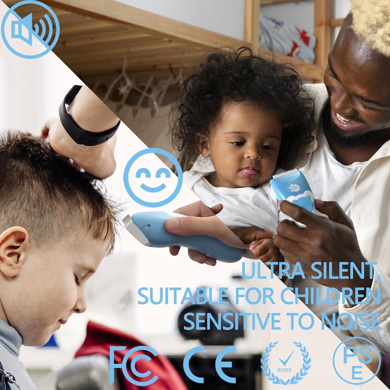 Cortadora de Cabello FBO G-1555 - Silenciosa y Recargable