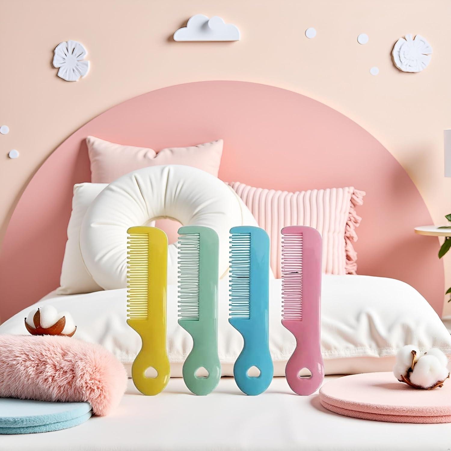 Set de 4 Cepillos para Bebé Xinjincang con Puntas Coloridas