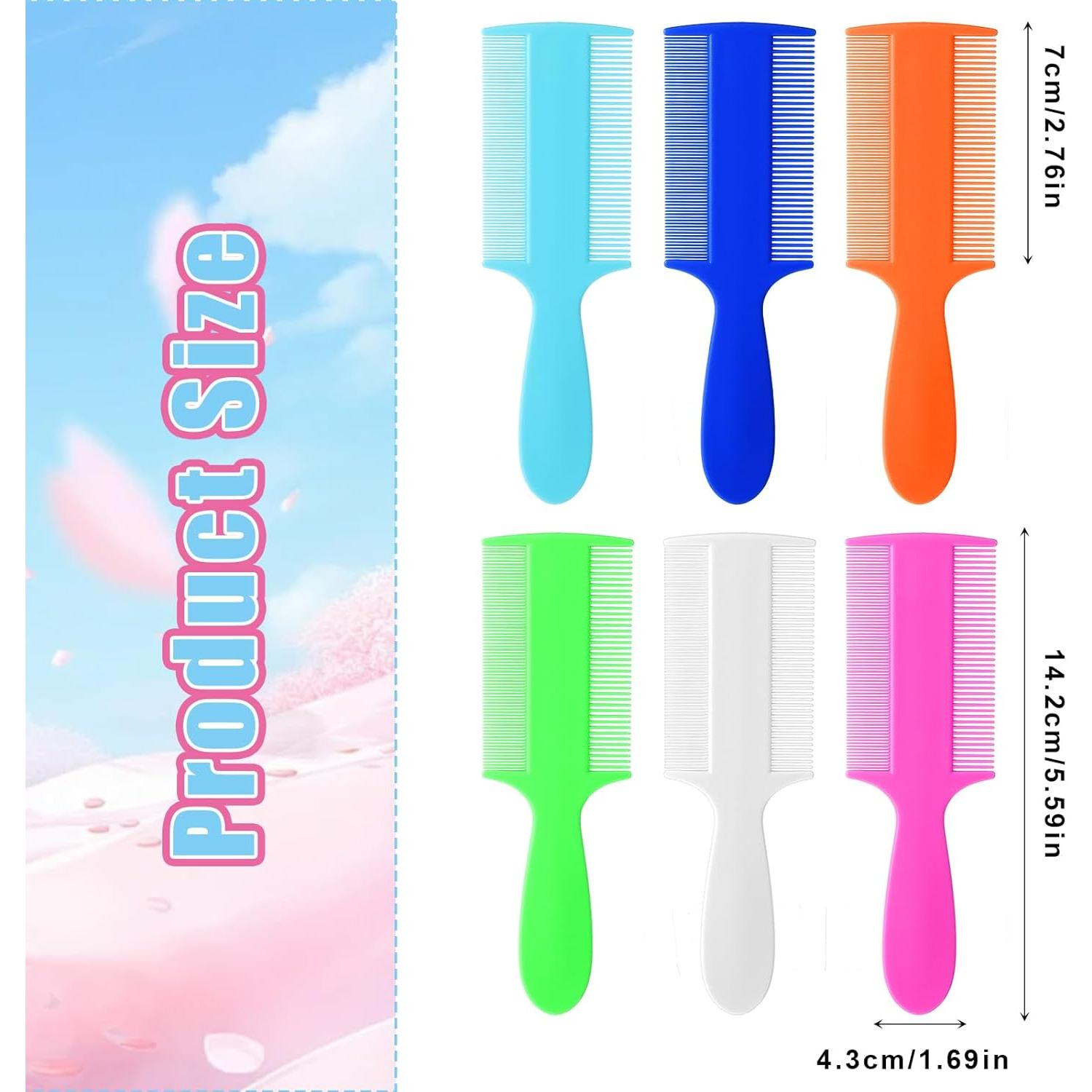 Juego de 6 Peines para Lice y Caspa Meyeyaia - Doble Cara