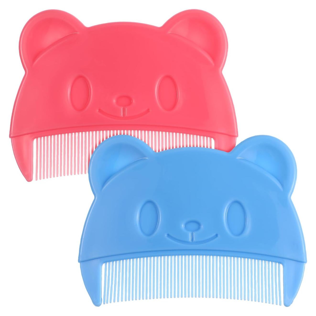 Peines para Bebé VOSAREA 2pcs Oso - Cuidado Suave Costra Cuna