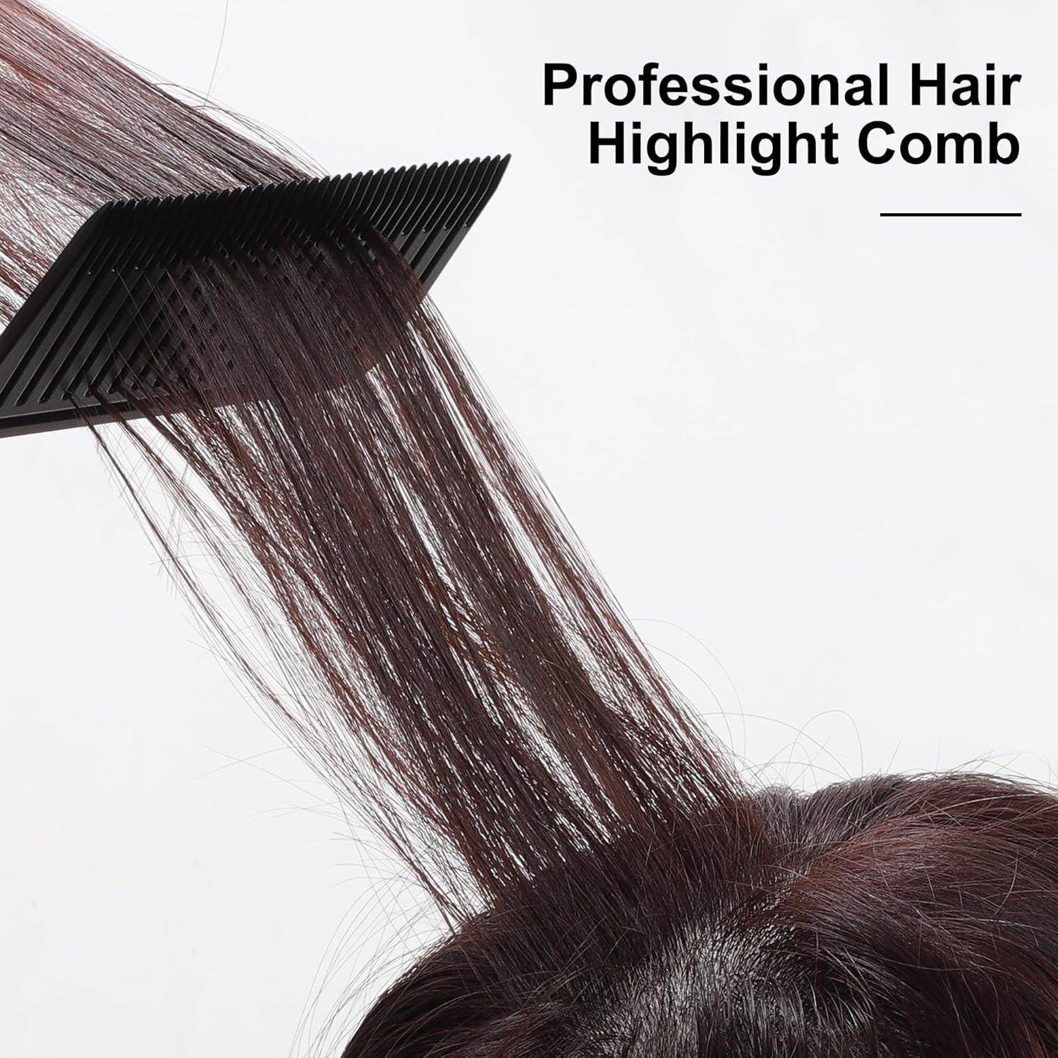 Peine Profesional VOCOSTE para Destacar Cabello Negro 21.3cm