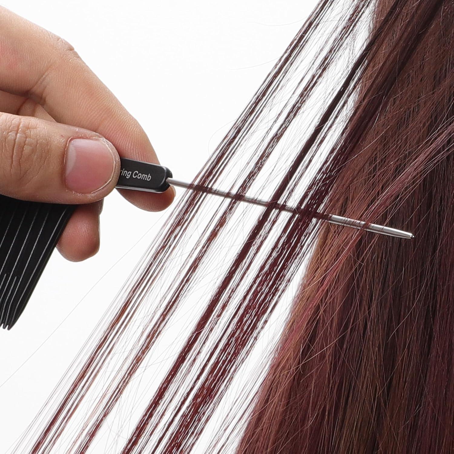 Peine Profesional VOCOSTE para Destacar Cabello Negro 21.3cm