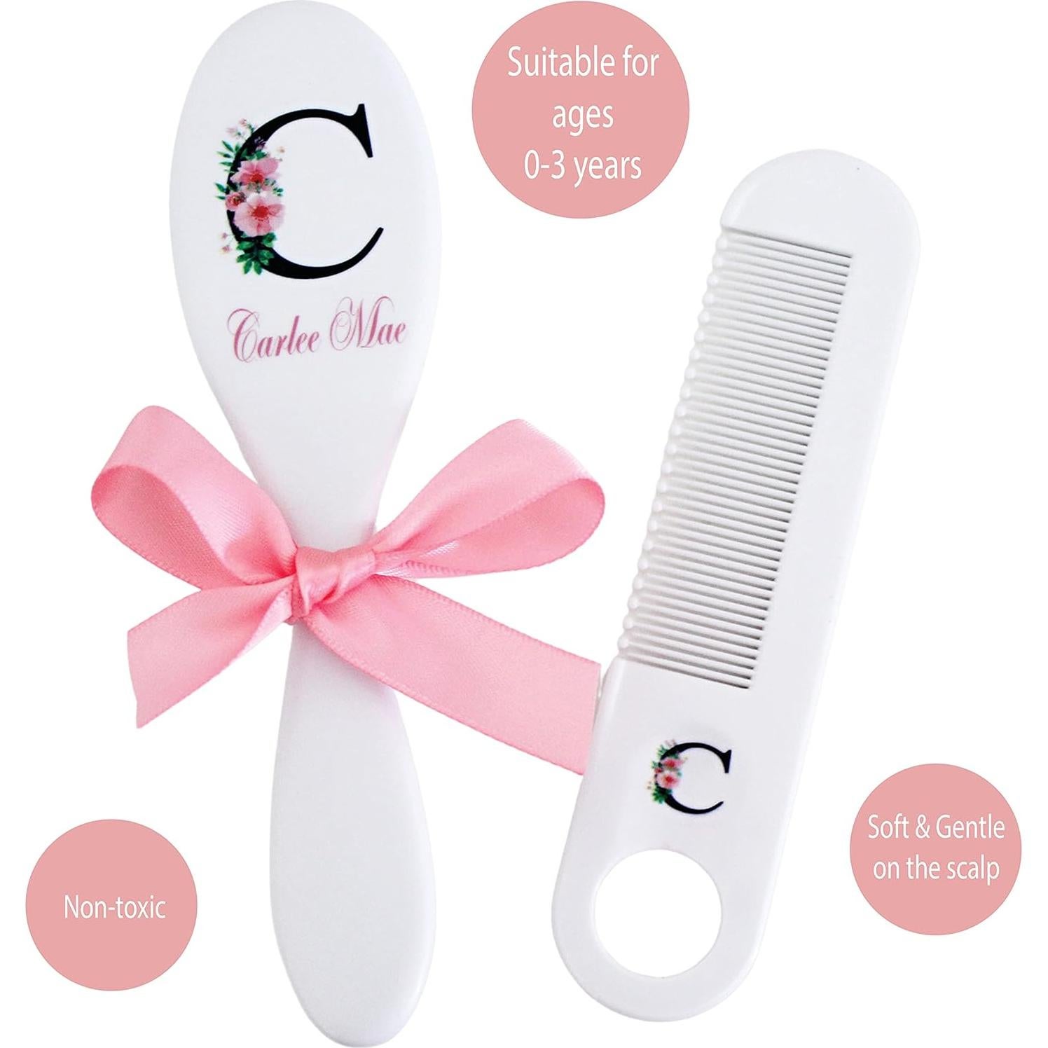 Set de Cepillo y Peine Personalizado para Bebé Precious Gift