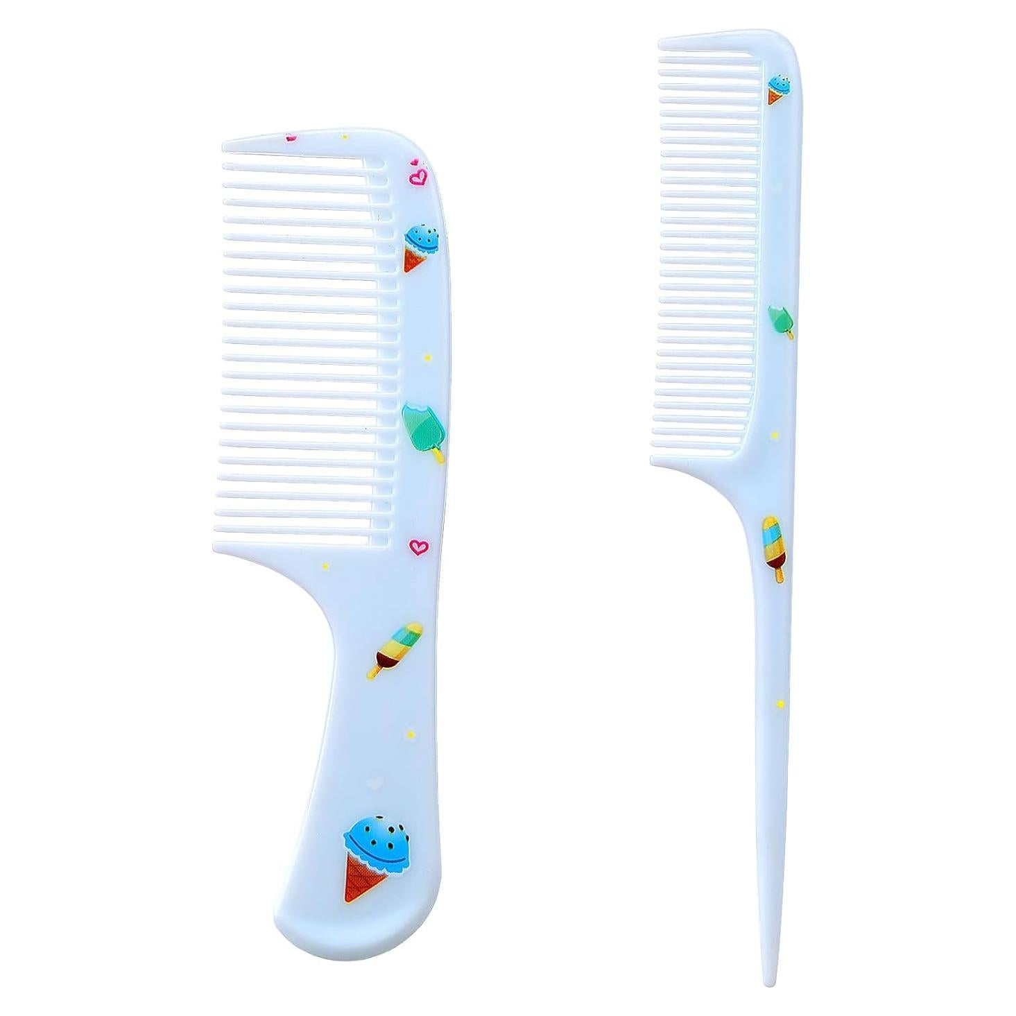 Juego de Peines para Niños Jeletonp - 2 Peines Mini Azul