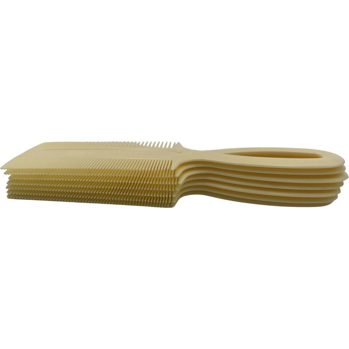 Peine Doble Cara Comfort Axis - 6 Piezas, Dientes Finos