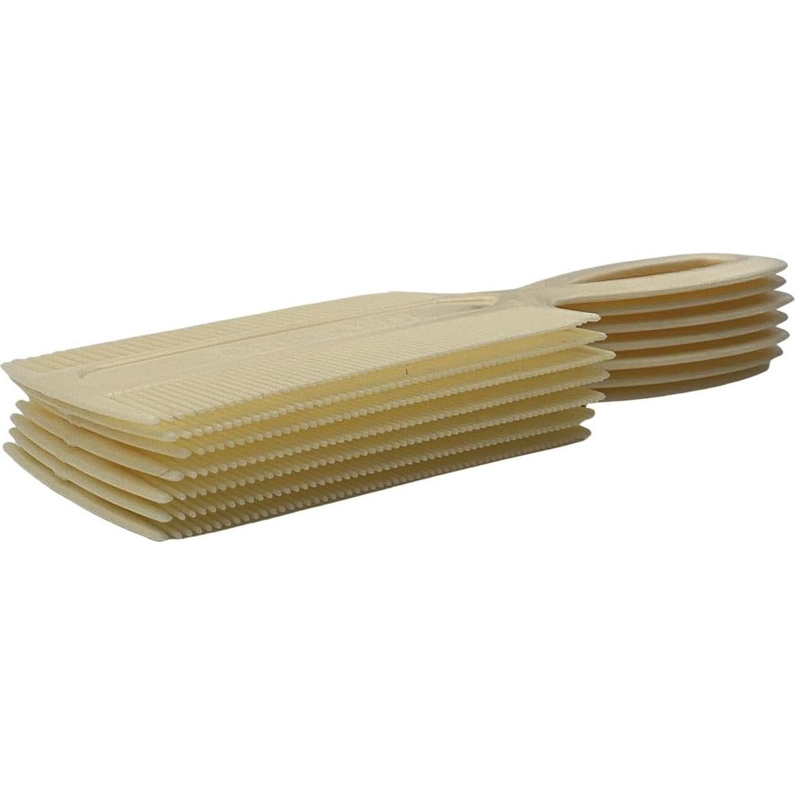 Peine Doble Cara Comfort Axis - 6 Piezas, Dientes Finos