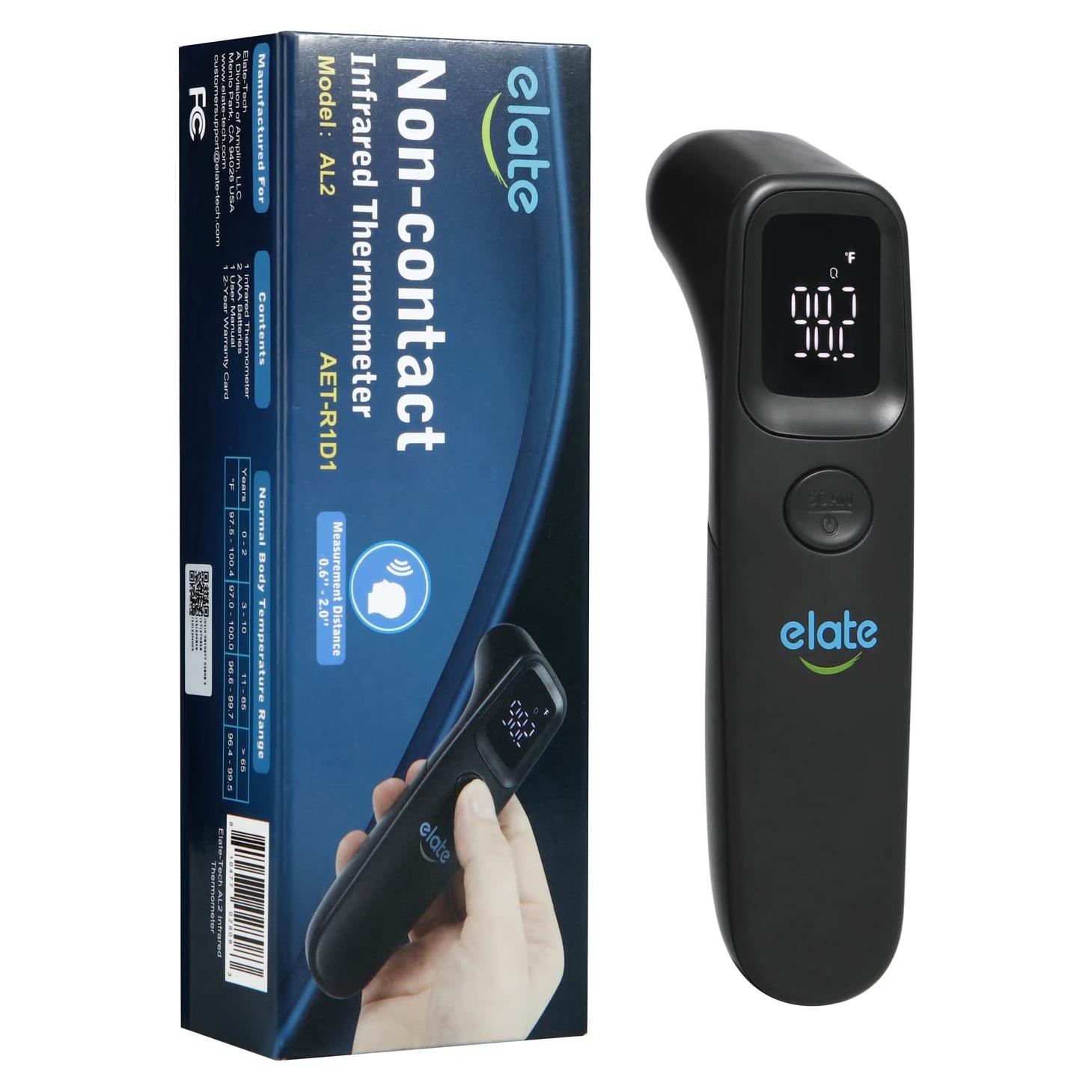 Termómetro Digital Sin Contacto Elate AL2 para Adultos y Niños