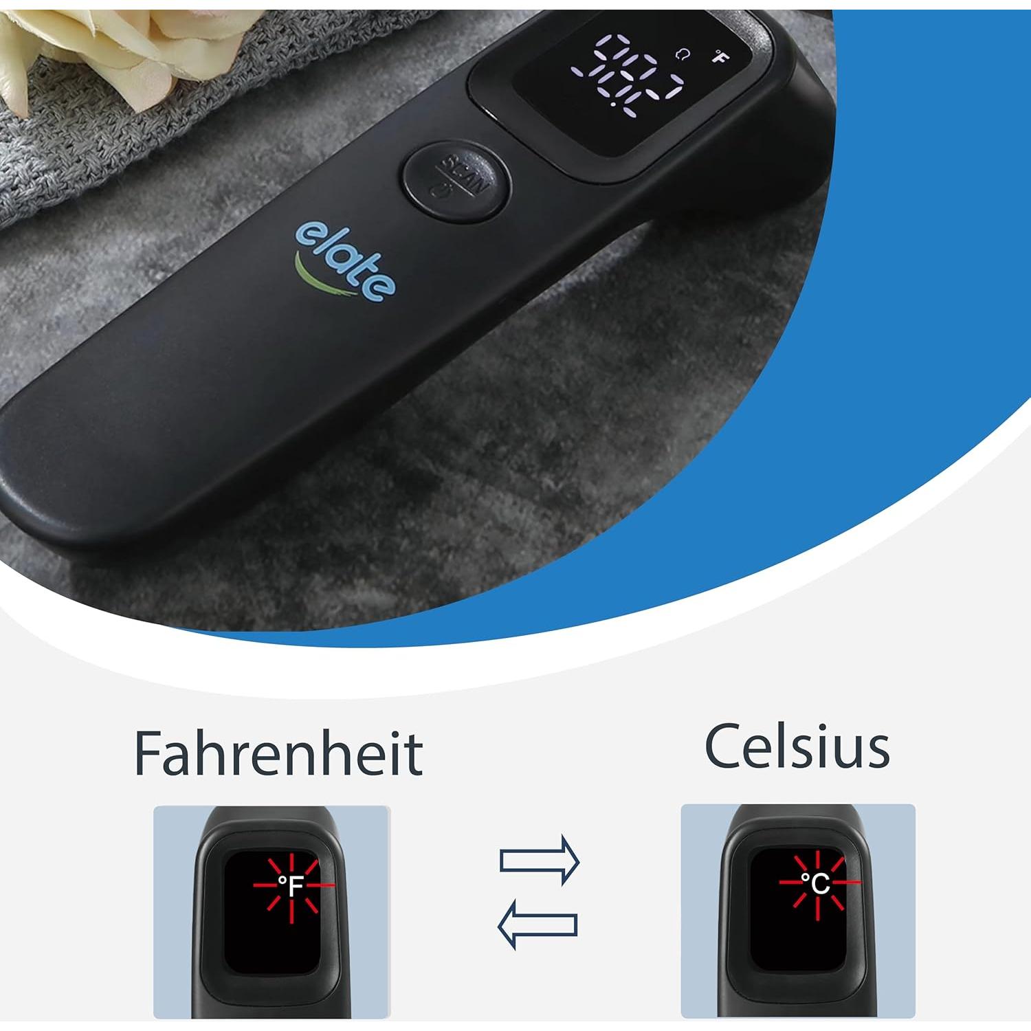 Termómetro Digital Sin Contacto Elate AL2 para Adultos y Niños