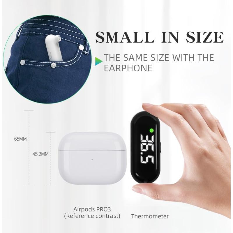 Termómetro Digital Infrarrojo MAHERO ACMC Recargable Negro