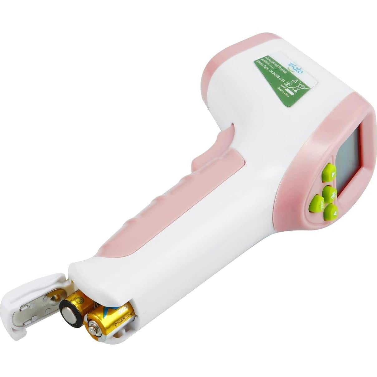 Termómetro Digital Infrarrojo Elate Rosa Sin Contacto Grado Médico