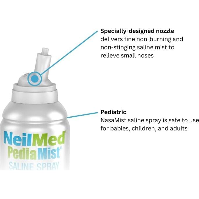 Spray Salino Pediátrico NeilMed Pediamist 74.8 ml